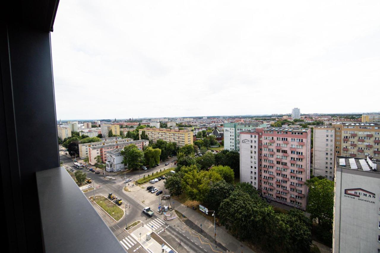 Hanza Tower Swimming Pool & High Floor With Balcony! Apartment Szczecin