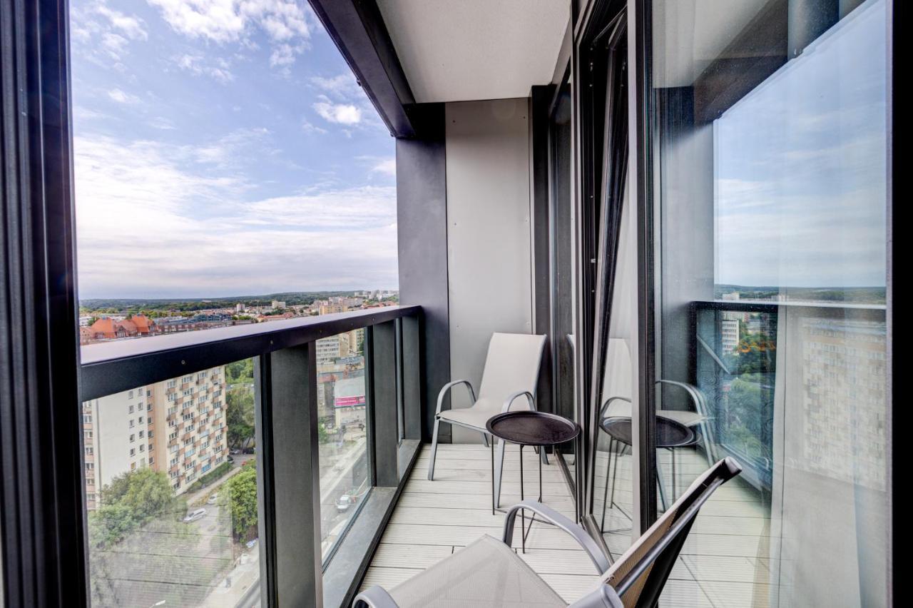Hanza Tower Swimming Pool & High Floor With Balcony! Szczecin