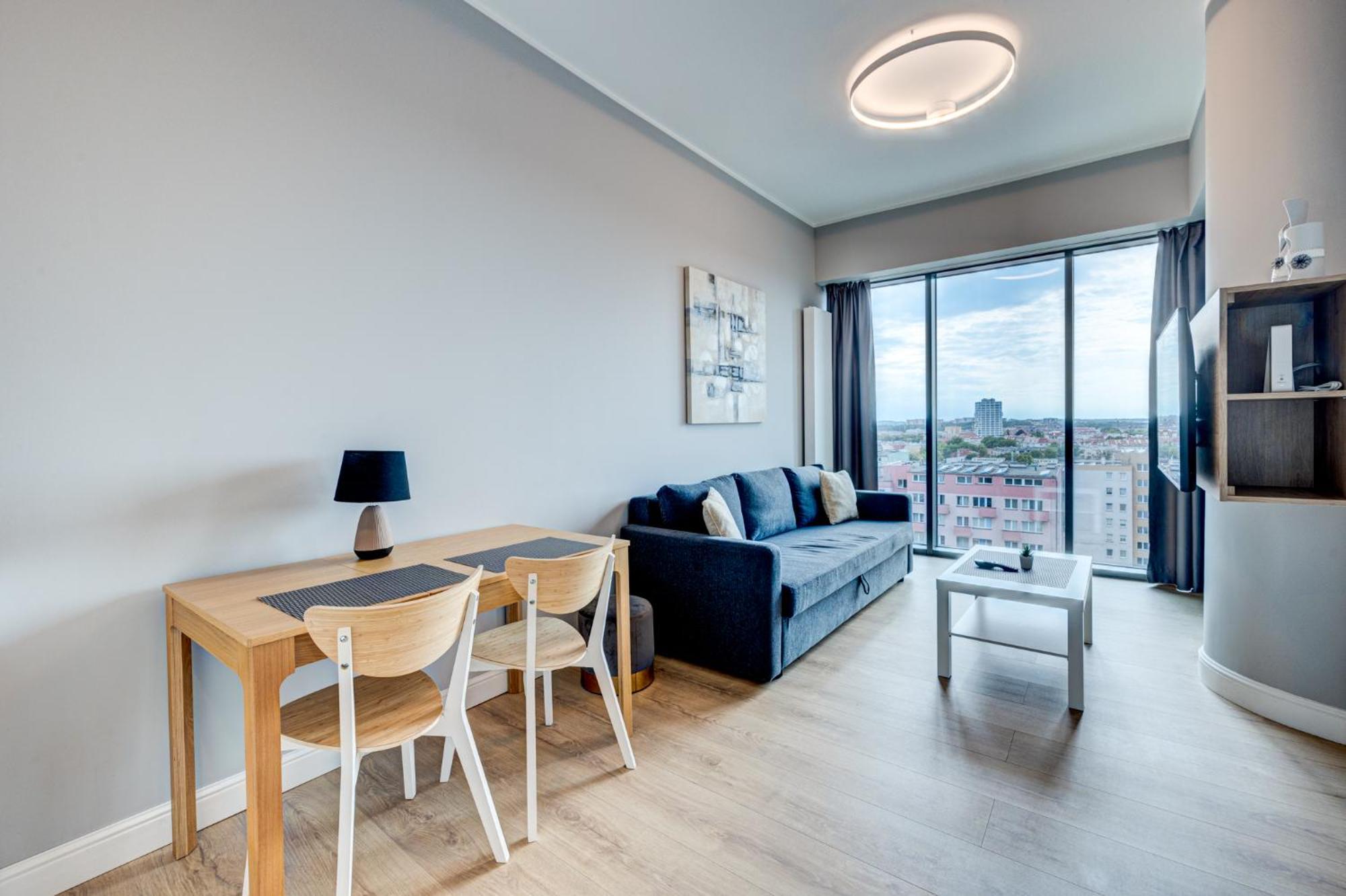 Hanza Tower Swimming Pool & High Floor With Balcony! Szczecin
